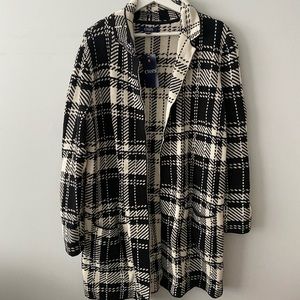 Chaps plaid coat